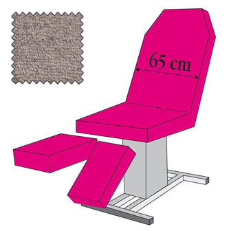 Couverture &eacute;ponge pour fauteuil de p&eacute;dicure