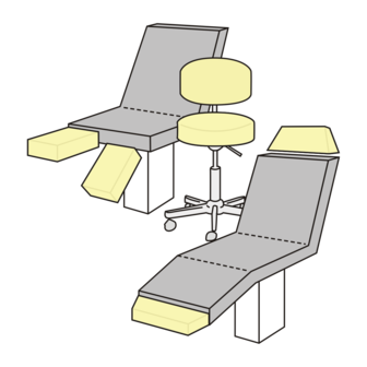 Wegwerpovertrek &quot;tabouret/beengedeelte&quot; 83st