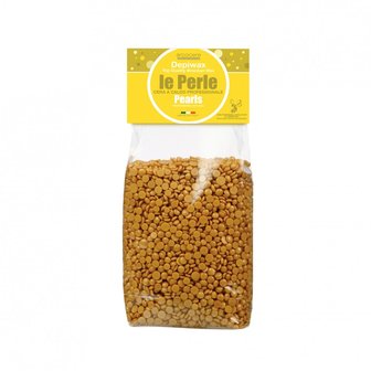 Yellow Hot Wax Pearls with Natural Beeswax 1Kg