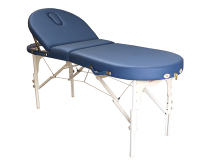 Table de massage portable Bestwood Ovale deluxe agathe blue