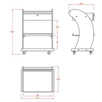 Galaxy support werktafel