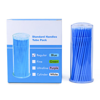 Micro applicators fine blue 100st