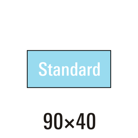 Serviette "M" standard en éponge 3pcs