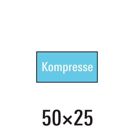 Handdoek "XS" kompressen badstof 7st