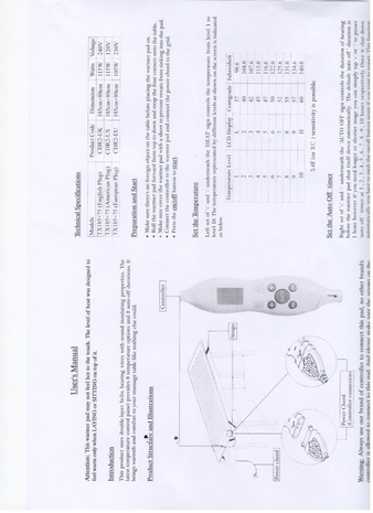 Verwarmingsdeken CDR2 warmer pad