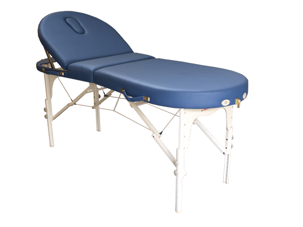 Table de massage portable Bestwood Ovale deluxe agathe blue