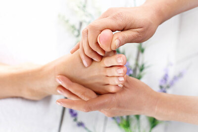 Massage de pieds 20min €25 TVA inclus