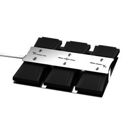 Voetbediening 3 motor  8 pins