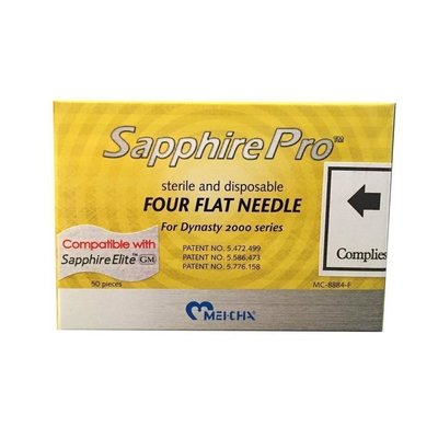 Combo-four prong needle flat 1st